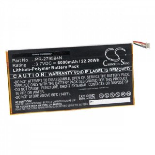 Батерия за Acer Iconia One 10 / B3-A20, 6-пиновski конектор, 6000 mAh