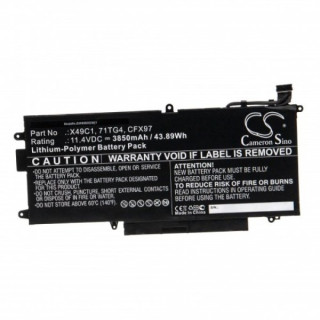 Батерия за Dell Latitude 5289 / Latitude 7390, 3850 mAh