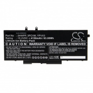 Батерия за Dell Latitude 14 5410 / Latitude 15 5510, 4150 mAh