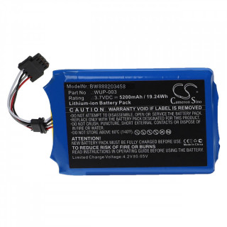 Батерия за Nintendo Wii U Gamepad, WUP-003, 5200 mAh