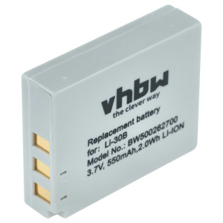 Батерия LI-30B за Olympus mju Mini Digital / Digital S / Stylus Verve Digital, 550 mAh