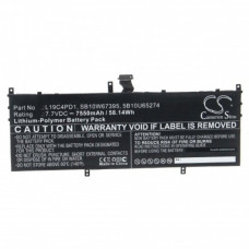 Батерия за Lenovo Yoga C640-13IML / Yoga 6-13ALC6, 7550 mAh