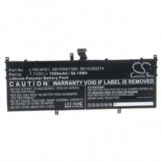 Батерия за Lenovo Yoga C640-13IML, 7550 mAh