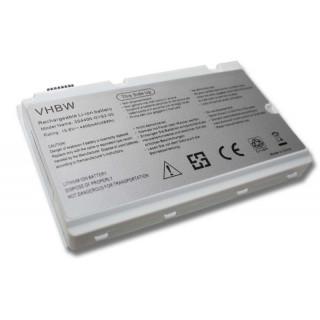 Батерия за Fujitsu Siemens Amilo XI2428 / XI2528 / XI2550 / PI2450, бялоa, 4400 mAh