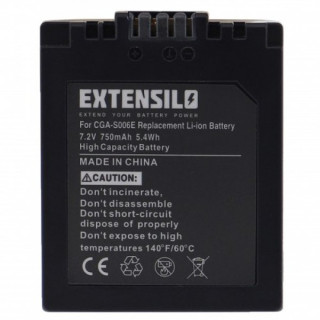 Батерия CGA-S006 / CGR-S006 за Panasonic Lumix FZ8 / FZ18 / FZ28 / FZ30 / FZ35, 750 mAh