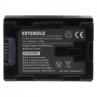 Батерия BN-VG107 за JVC Everio GZ-E100 / GZ-HD500 / GZ-MS110, 890 mAh