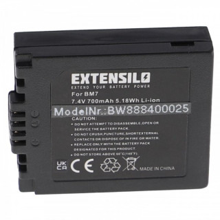 Батерия CGA-S002 за Panasonic Lumix DMC-FZ1 / DMC-FZ5 / DMC-FZ20, 700 mAh