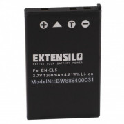 Батерия EN-EL5 за Nikon Coolpix 3700 / 4200 / 5200, 1300 mAh