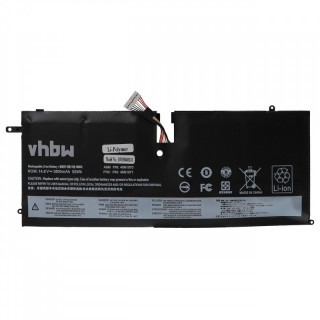 Батерия за Lenovo Thinkpad X1 Carbon 3444 / 3448 / 3460, 3500 mAh