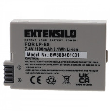 Батерия LP-E8 за Canon EOS 550D / EOS 600D / EOS 650D / EOS 700D, 1100 mAh Батерия LP-E8 за Canon EOS 550D / EOS 600D / EOS 650D / EOS 700D, 1100 mAh