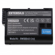 Батерия EN-EL15 за Nikon D600 / D800 / D800E / D7000 / D7100 / D8000, 2250 mAh