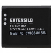 Батерия NP-BK1 за Sony CyberShot DSC-S750 / DSC-S950 / DSC-W370, 770 mAh