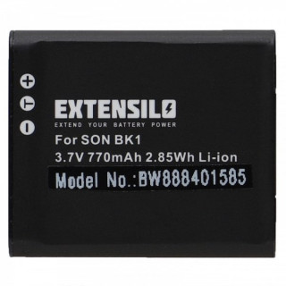 Батерия NP-BK1 за Sony CyberShot DSC-S750 / DSC-S950 / DSC-W370, 770 mAh