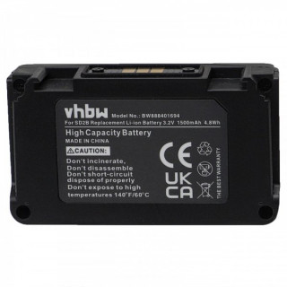 Батерия за Sony UWP-D21 / UWP-D22 / UWP-D25, 1500 mAh
