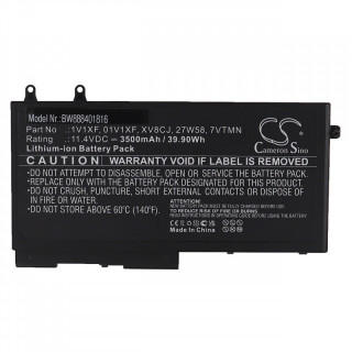 Батерия за Dell Latitude 5400 / 5410 / 5500 / 5510, 11.4 V, 3500 mAh