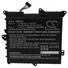 Батерия за Lenovo IdeaPad 300S-IBR / IdeaPad Flex 3-1120 / Yoga 300-11IBR, 3950 mAh