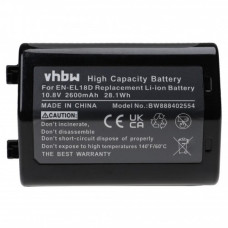 Батерия EN-EL18D за Nikon D6 / Z9, 2600 mAh Батерия EN-EL18D за Nikon D6 / Z9, 2600 mAh