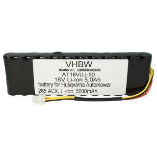 Батерия за Husqvarna Automower 265 / 265 ACX, 18 V, 5.0 Ah Батерия за Husqvarna Automower 265 / 265 ACX, 18 V, 5.0 Ah