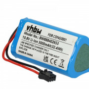 Батерия за Cecotec Conga 890 Slim / Wet, 3000 mAh