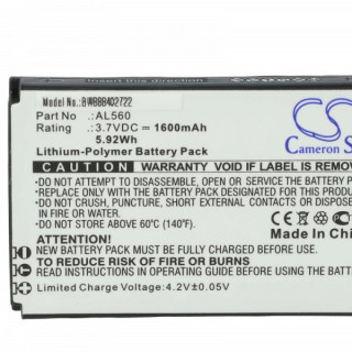 Батерия за Beafon AL560, 1600 mAh