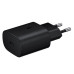 Зарядно за телефони Samsung EP-TA800EBE, оригинален, без кабел, черен, 25W