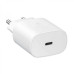 Зарядно за телефони Samsung EP-TA800EWE, оригинален, без кабел, бяло, 25W