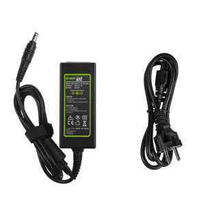 Зарядно за лаптопи Samsung, 40W / 19V / 2,1A / 5,5mm x 3,0mm