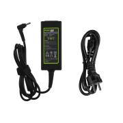 Зарядно за лаптопи Acer / Asus / Samsung, 45W / 19V / 2,37A / 3,0mm x 1,1mm