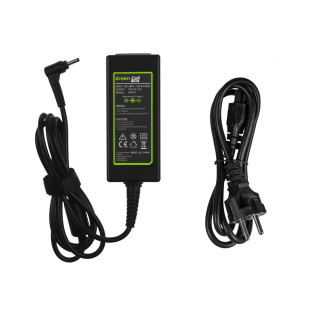 Зарядно за лаптопи Acer / Asus / Samsung, 45W / 19V / 2,37A / 3,0mm x 1,1mm