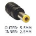 Зарядно за лаптопи Asus / Medion / Toshiba / HP Compaq / Lenovo, 65W / 19V / 3,42A / 5,5mm x 2,5mm