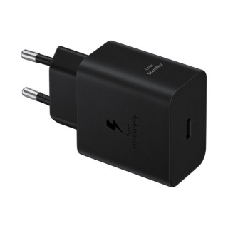 Зарядно за телефони Samsung EP-T4511NBEGEU, оригинален, без кабел, черен, 45W Зарядно за телефони Samsung EP-T4511NBEGEU, оригинален, без кабел, черен, 45W