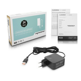 Зарядно за лаптопи Lenovo, 40W / 20V / 2A / конектор USB Зарядно за лаптопи Lenovo, 40W / 20V / 2A / конектор USB