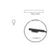 Зарядно за лаптопи Microsoft Surface Pro 3 / 4 / 5 / 6 / 7, 65W / 15V / 4A, 1706 Зарядно за лаптопи Microsoft Surface Pro 3 / 4 / 5 / 6 / 7, 65W / 15V / 4A, 1706