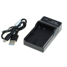 Зарядно за батерия Canon BP-508 / BP-511 / BP-511A / BP-512 / BP-514, MicroUSB