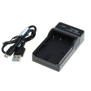 Зарядно за батерия Canon BP-508 / BP-511 / BP-511A / BP-512 / BP-514, MicroUSB