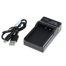 Зарядно за батерия Fuji NP-50 / Kodak KLIC-7004 / Pentax D-Li68 / D-Li122, MicroUSB
