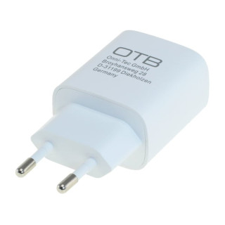 Зарядно за устройства с USB-C връзка, 20W, бяло