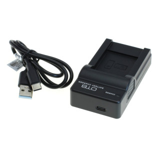 Зарядно за батерия Olympus LI-70B, MicroUSB