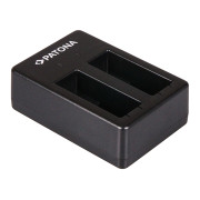 Зарядно за батерия GoPro Hero 5 / Hero 6 / Hero 7, MicroUSB, двоен