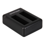 Зарядно за батерия GoPro Hero 4, AHDBT-401, двоен, MicroUSB
