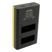 Зарядно за батерия GoPro Hero 13, MicroUSB, двоен