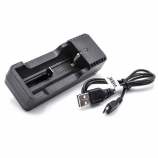 Зарядно за батерии Li-Ion 18500 / 18650 / 14500 / 18350, MicroUSB
