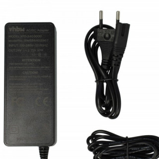 Зарядно за принтери Zebra, 90W / 24V / 3.75A, кръгъл конектор