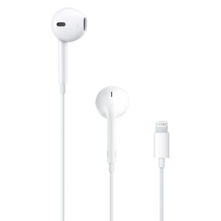 Слушалки Apple EarPods, Lightning конектор, бялоe