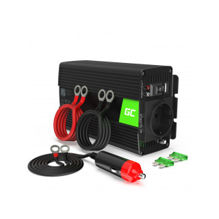 Автомобилен инвертор от 12V на 230V, 500W/1000W, Full Sine Wave