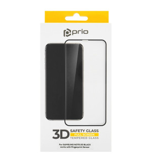 Закалено защитно стъкло за Samsung Galaxy Note 20, Full Cover 3D, черно