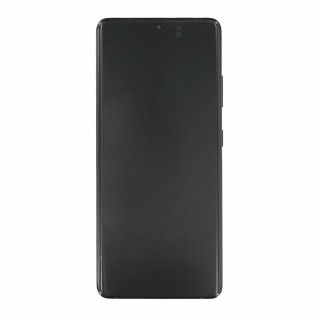 Стъкло и LCD екран за Samsung Galaxy S21 Ultra 5G / SM-G998, оригинален, черно