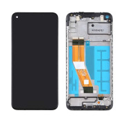 Стъкло и LCD екран за Samsung Galaxy A11 / SM-A115, оригинален (OEM), черно