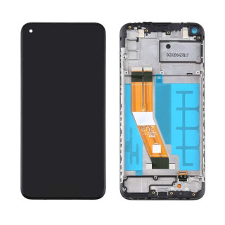 Стъкло и LCD екран за Samsung Galaxy A11 / SM-A115, оригинален (OEM), черно