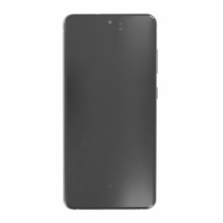 Стъкло и LCD екран за Samsung Galaxy S21 FE 5G / SM-G990, оригинален, черно